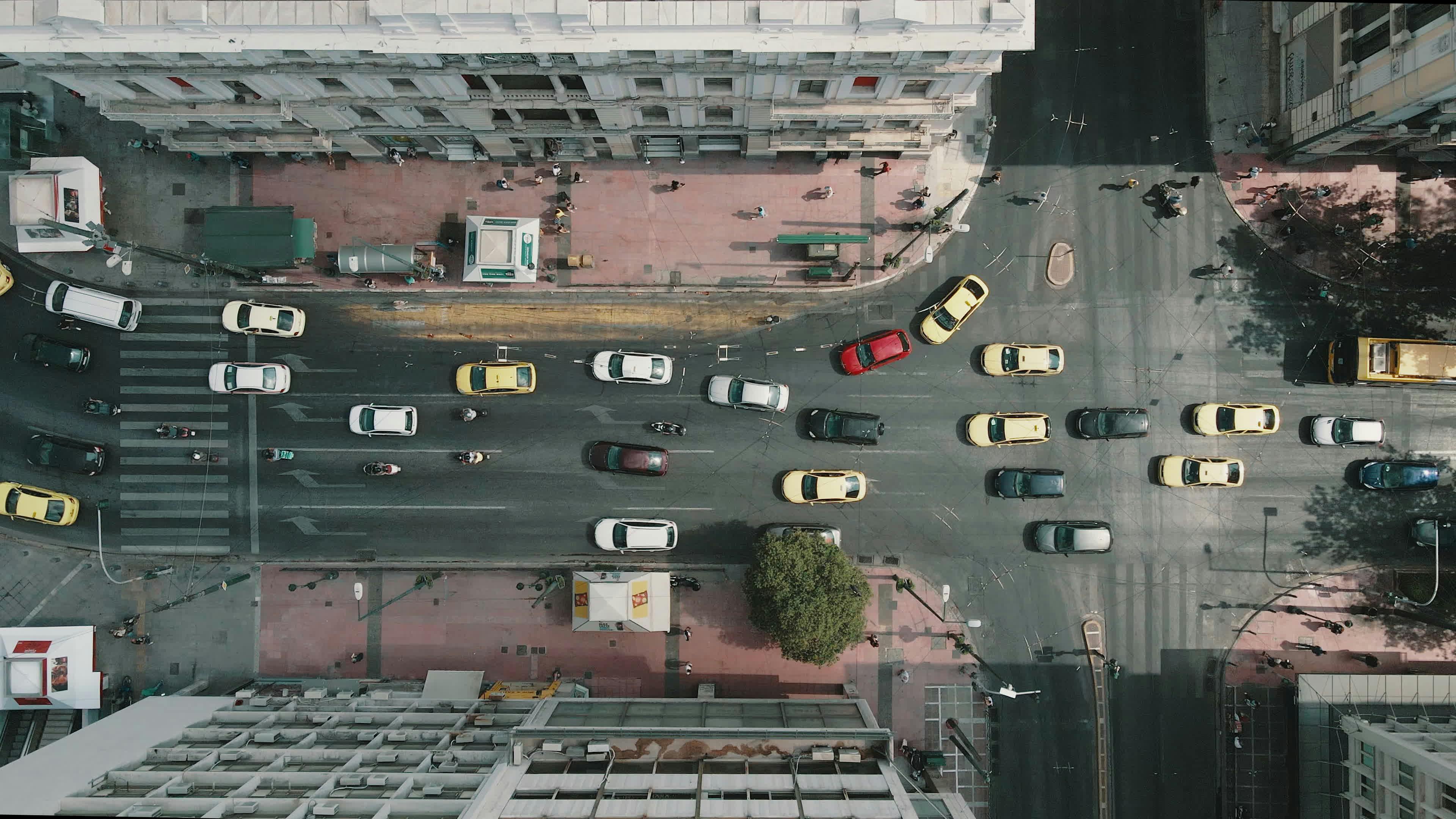 Discover Athens Center Omonoia Aerials, a story-driven footage | Artlist 